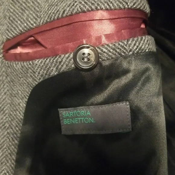 SARTORIA BENETTON Coast Men'sColor Gray Size 42